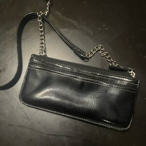 Black Leather Shoulder bag